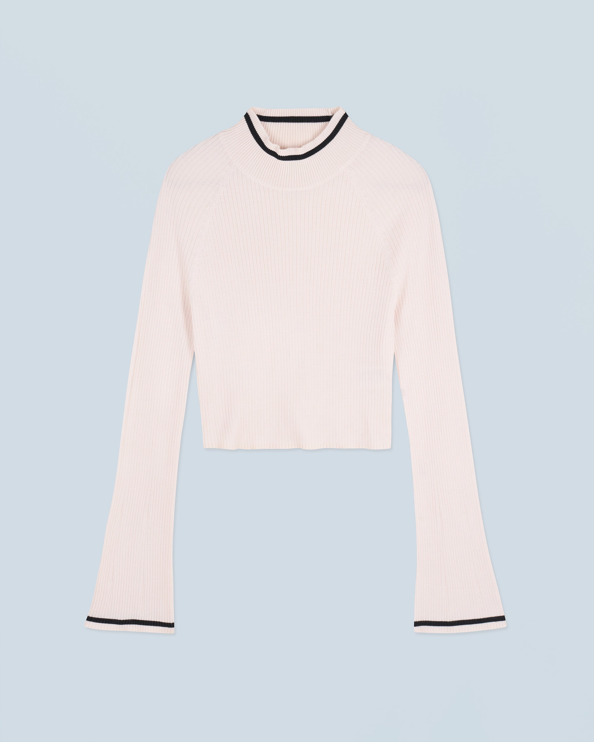 SABLE / NEW / QTY : 17 / Pull Col Montant - Sable