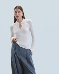 SABLE / NEW / QTY : 10 / Pull Col Polo - Sable