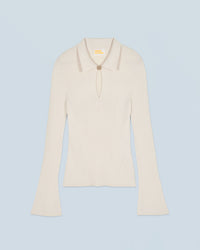 SABLE / NEW / QTY : 10 / Pull Col Polo - Sable