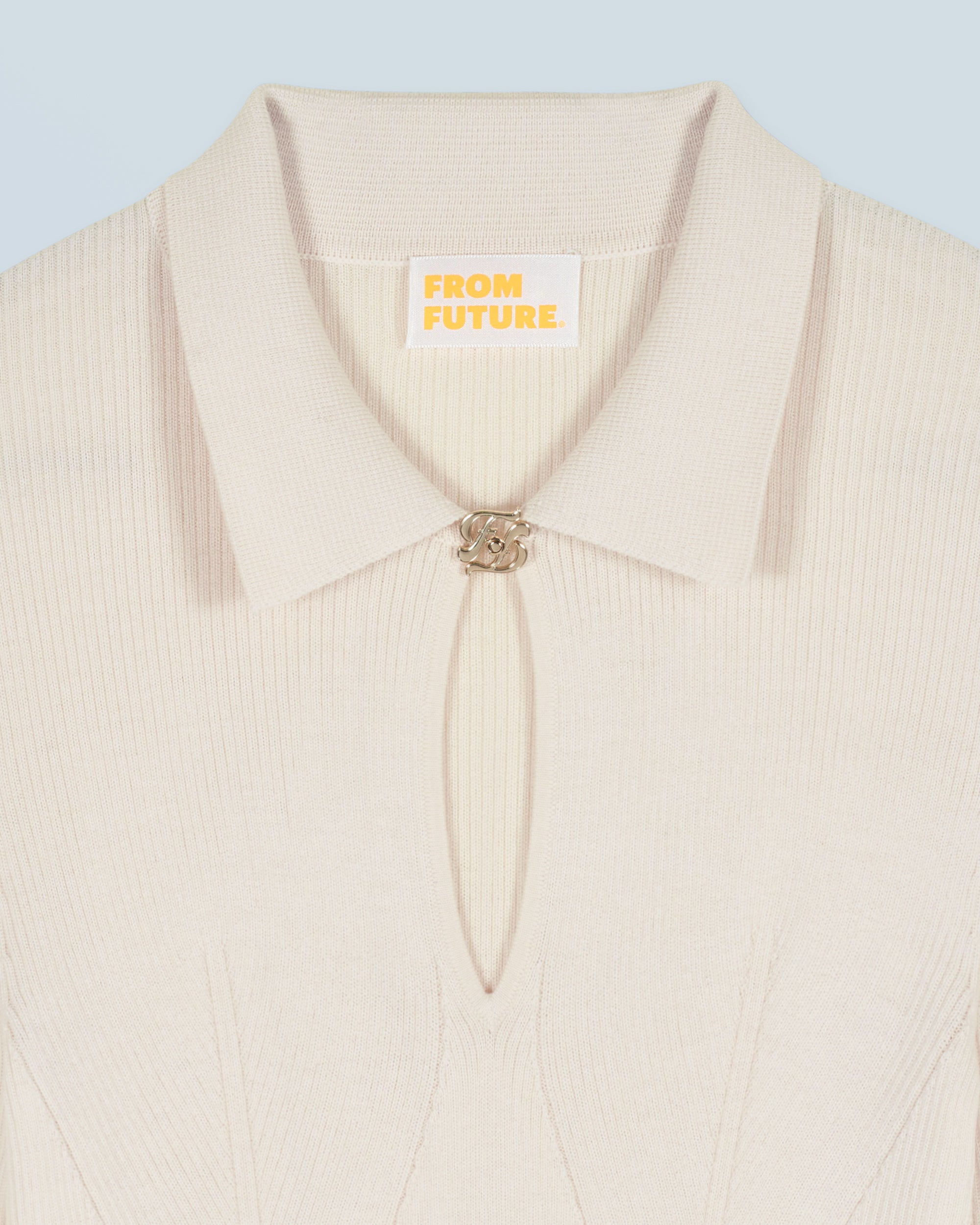 SABLE / NEW / QTY : 10 / Pull Col Polo - Sable