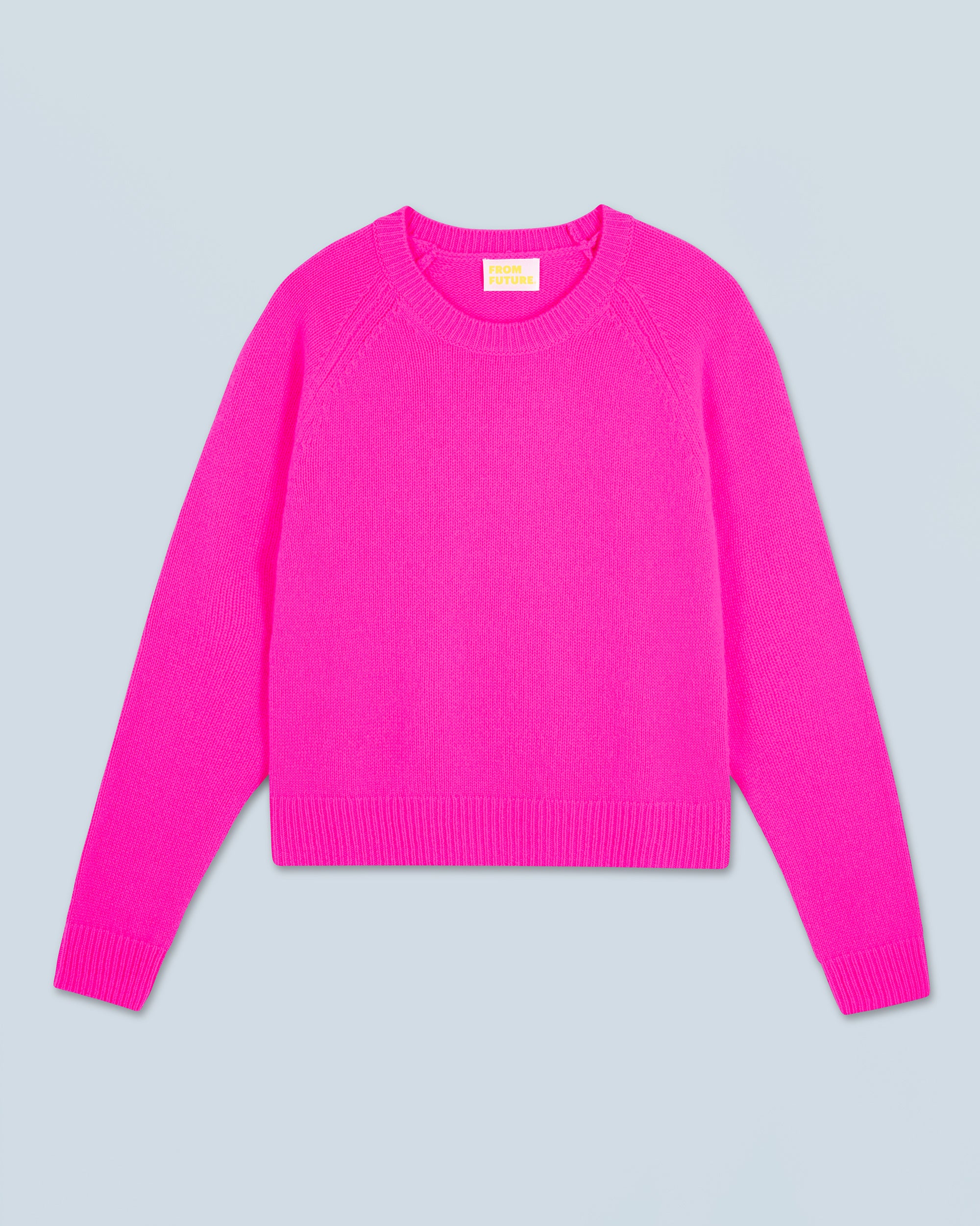 UTOPIC PINK / NEW / QTY : 1 / Pull Col Rond Raglan - Utopic Pink