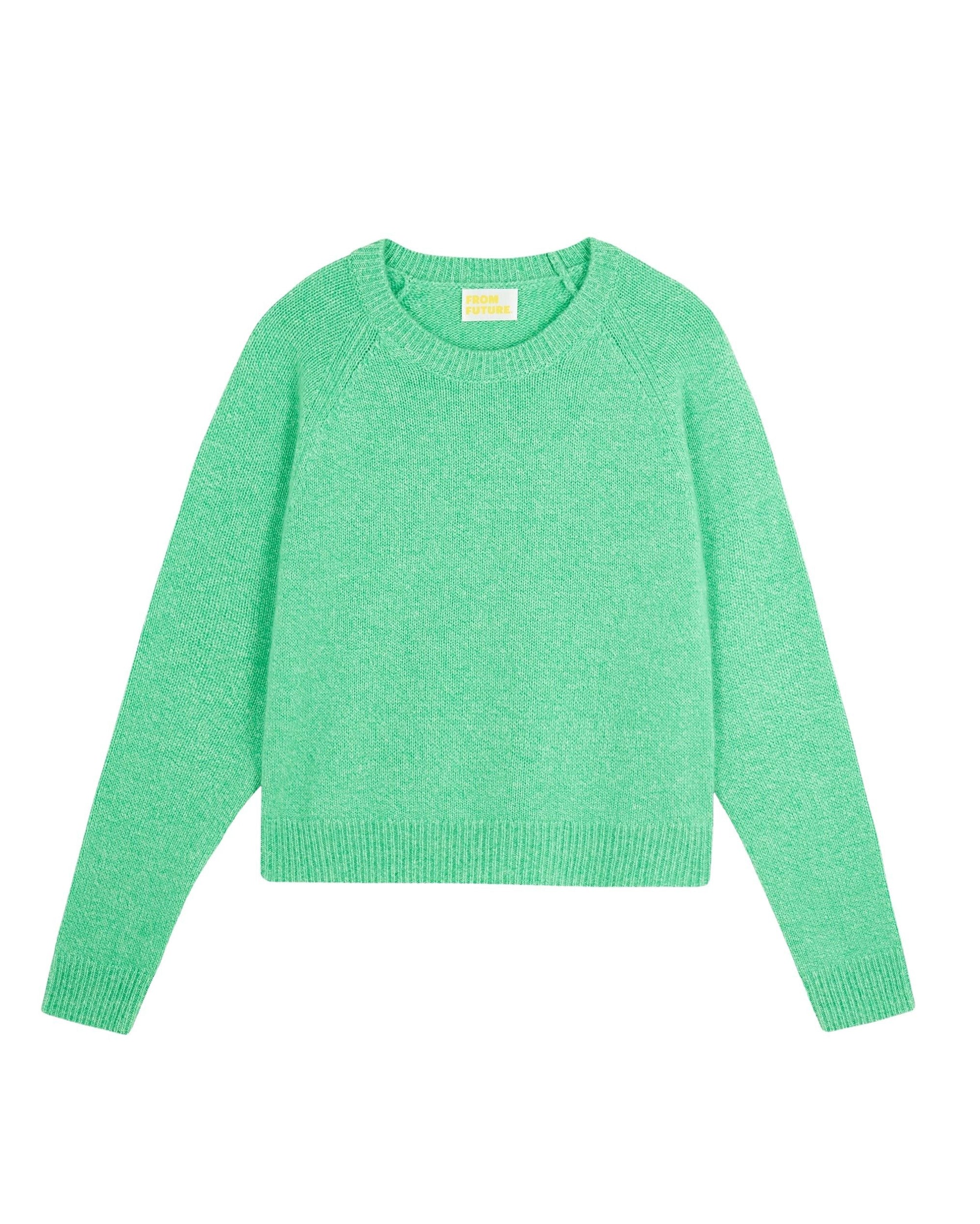 Pull à col rond en cachemire - Utopic Green