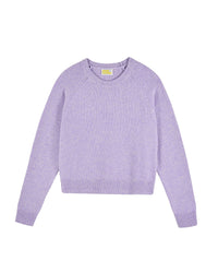 Pull à col rond en cachemire - Lilac