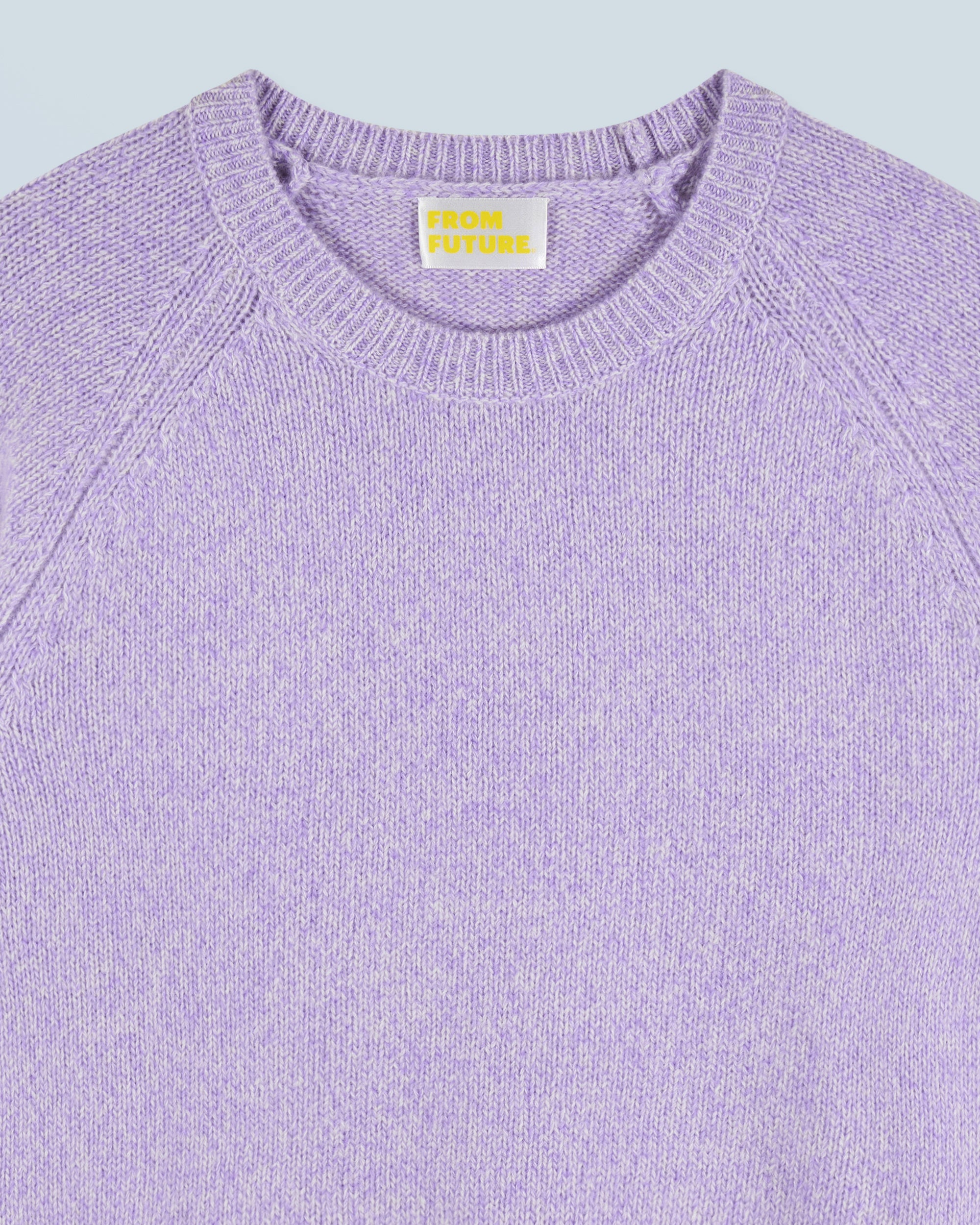 Pull à col rond en cachemire - Lilac