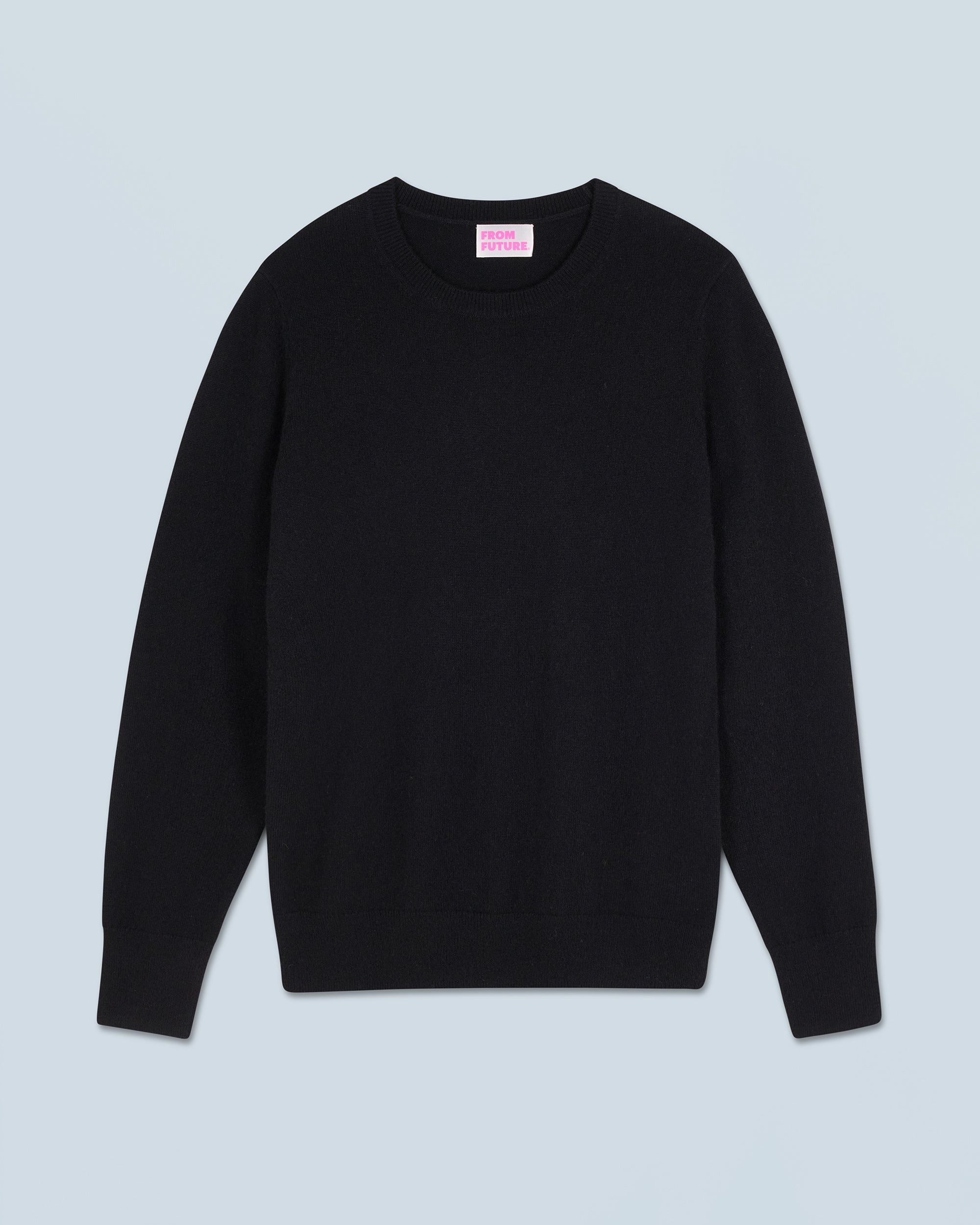 NOIR / NEW / QTY : 4 / Pull Col Rond Basique - Noir