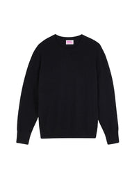 Pull à col rond en cachemire - Noir