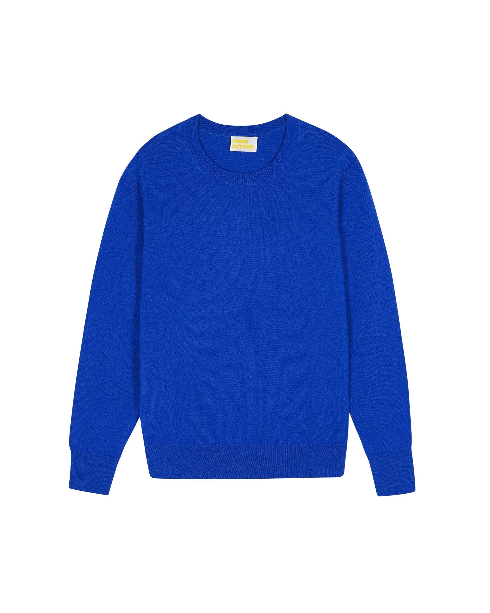 ZZ HORS LIGNE Round-neck cashmere jumper - Pop Blue