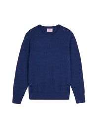 Pull à col rond en cachemire - Dark Blue