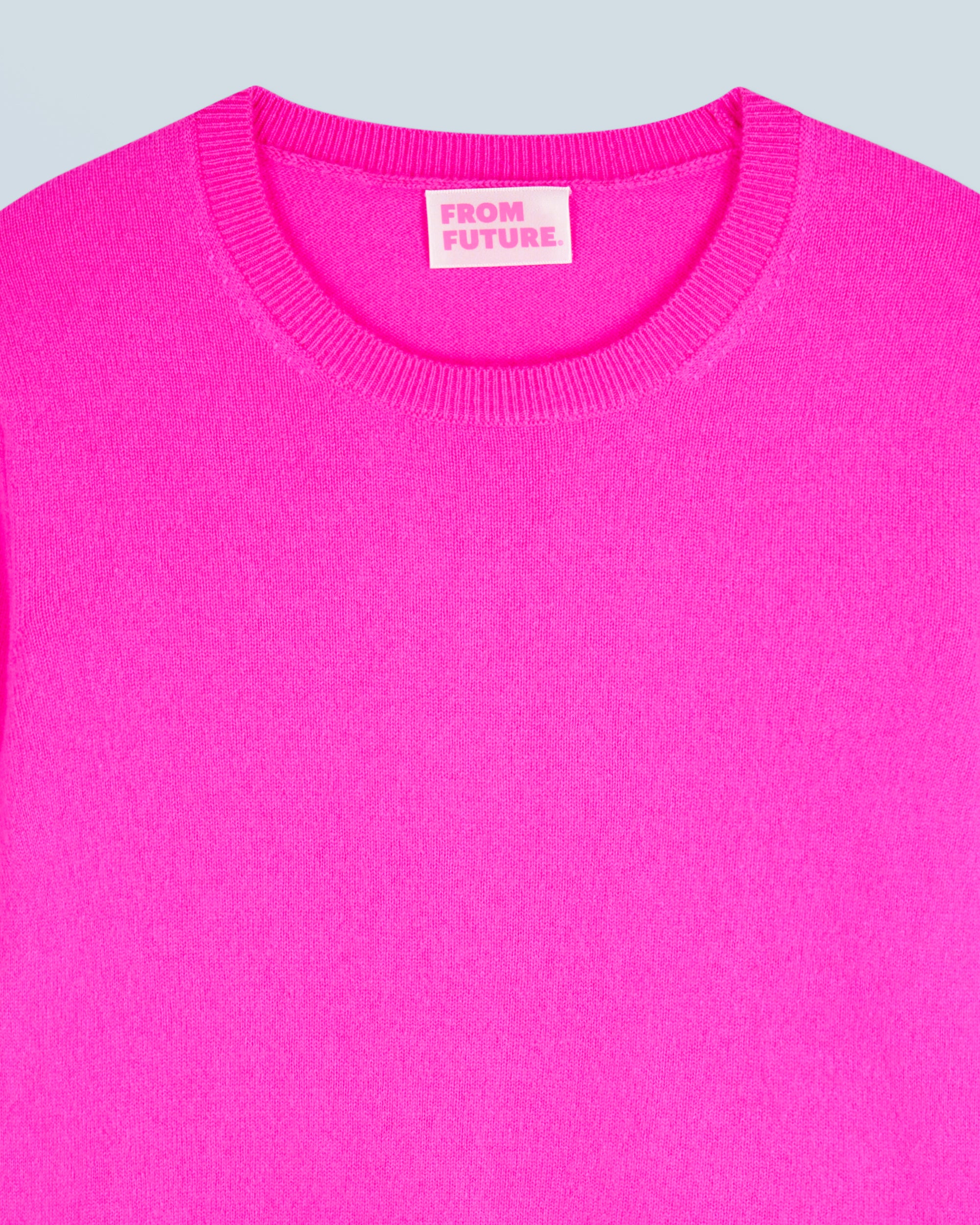 UTOPIC PINK / NEW / QTY : 30 / Pull Col Rond Basique - Utopic Pink