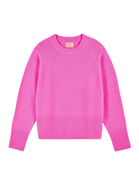 Pull à col rond en cachemire - Dreamy Pink