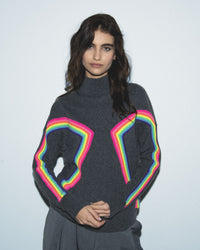 ANTHRACITE / DJV / QTY : 1 / Pull Col Rond - Anthracite