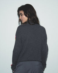 ANTHRACITE / DJV / QTY : 1 / Pull Col Rond - Anthracite