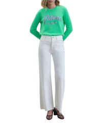 ZZ HORS LIGNE Pull col rond en cachemire - Navy