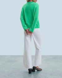 ZZ HORS LIGNE Pull col rond en cachemire - Navy