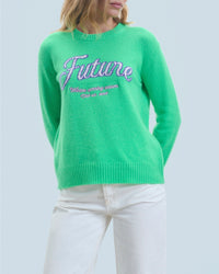 ZZ HORS LIGNE Pull col rond en cachemire - Navy