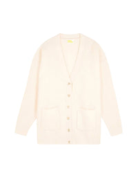 Cardigan en cachemire - Ecru