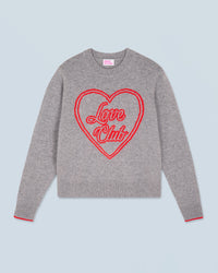 GRIS CHINE FONCE / NEW / QTY : 2 / Pull Col Rond - Gris Chine Fonce