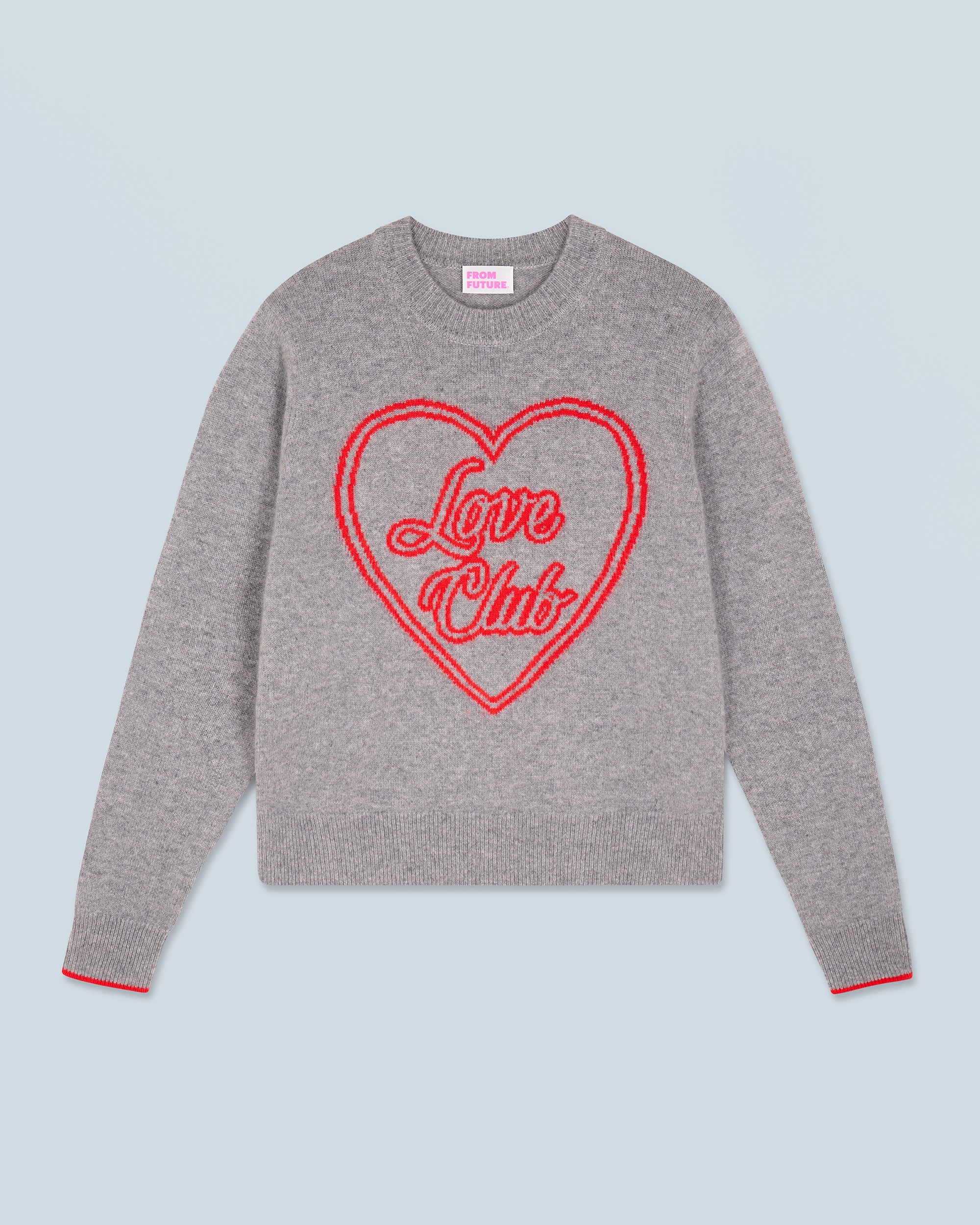 GRIS CHINE FONCE / NEW / QTY : 2 / Pull Col Rond - Gris Chine Fonce