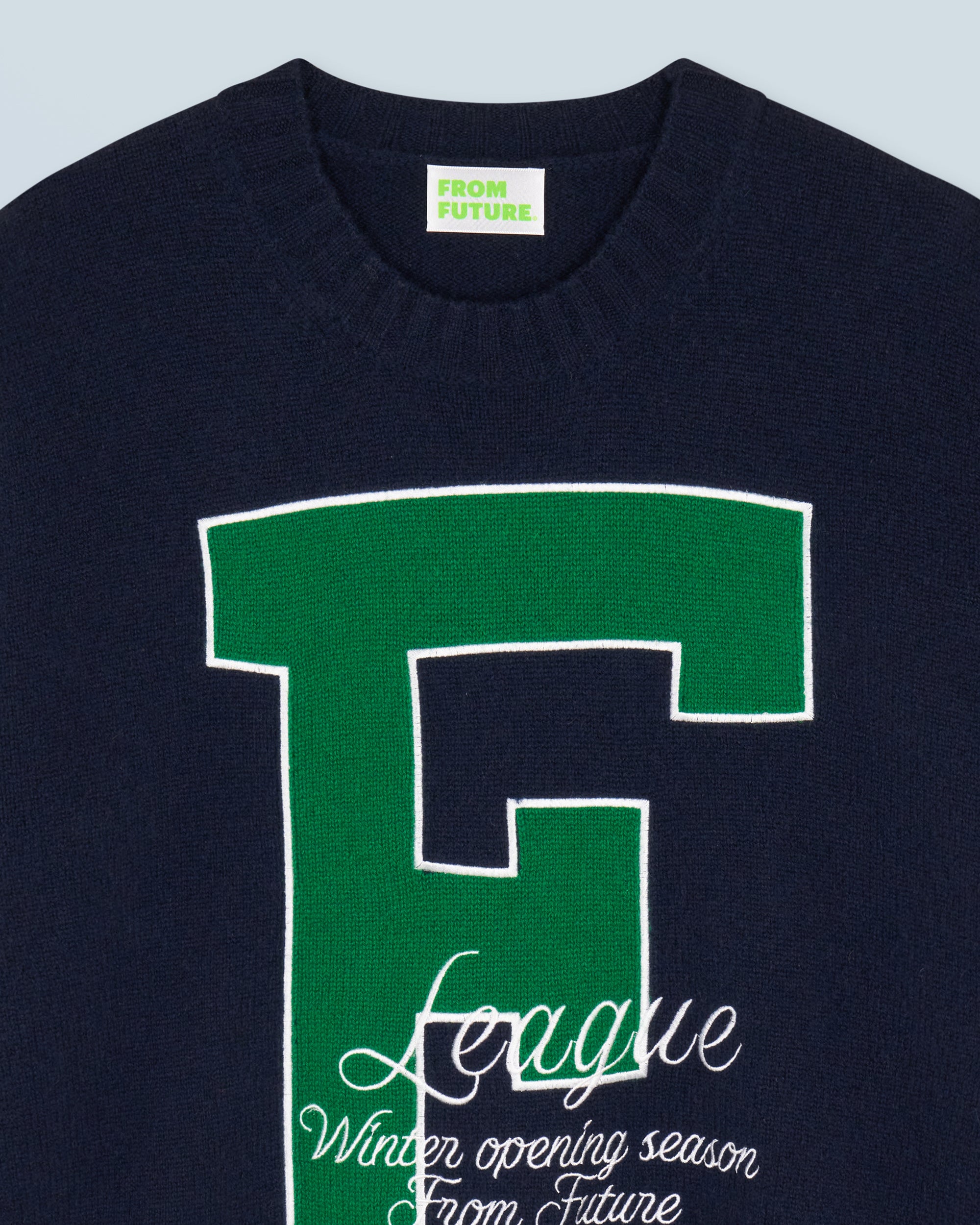 NAVY / NEW / QTY : 28 / Pull Col Rond F - Navy