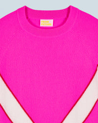 UTOPIC PINK / NEW / QTY : 20 / Pull Col Rond - Utopic Pink