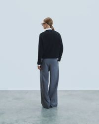 NOIR / DJV / QTY : 0 / Pull Col Rond Future - Noir