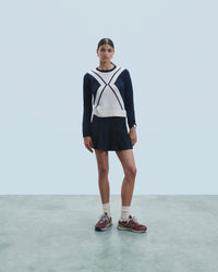 NAVY / NEW / QTY : 19 / Pull Col Rond - Navy