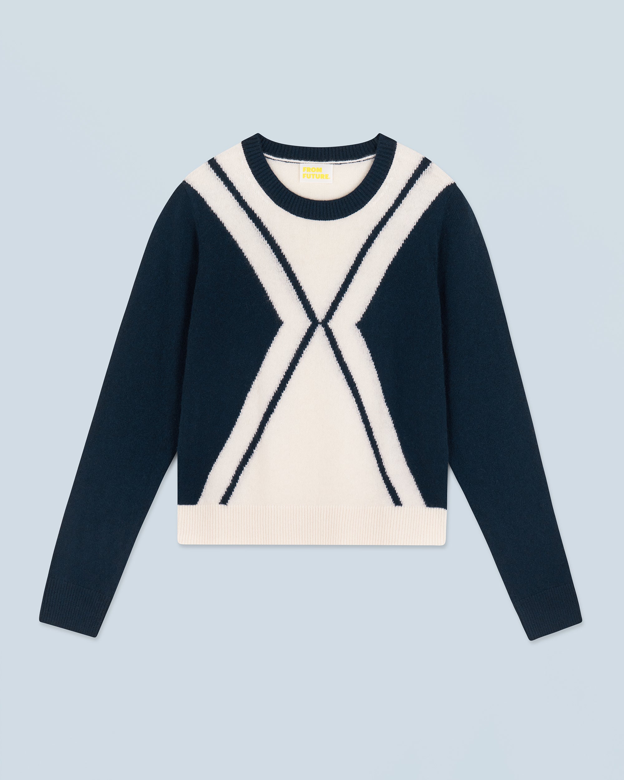 NAVY / NEW / QTY : 19 / Pull Col Rond - Navy