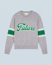 GRIS CHINE FONCE / NEW / QTY : 3 / Pull Col Rond - Gris Chine Fonce