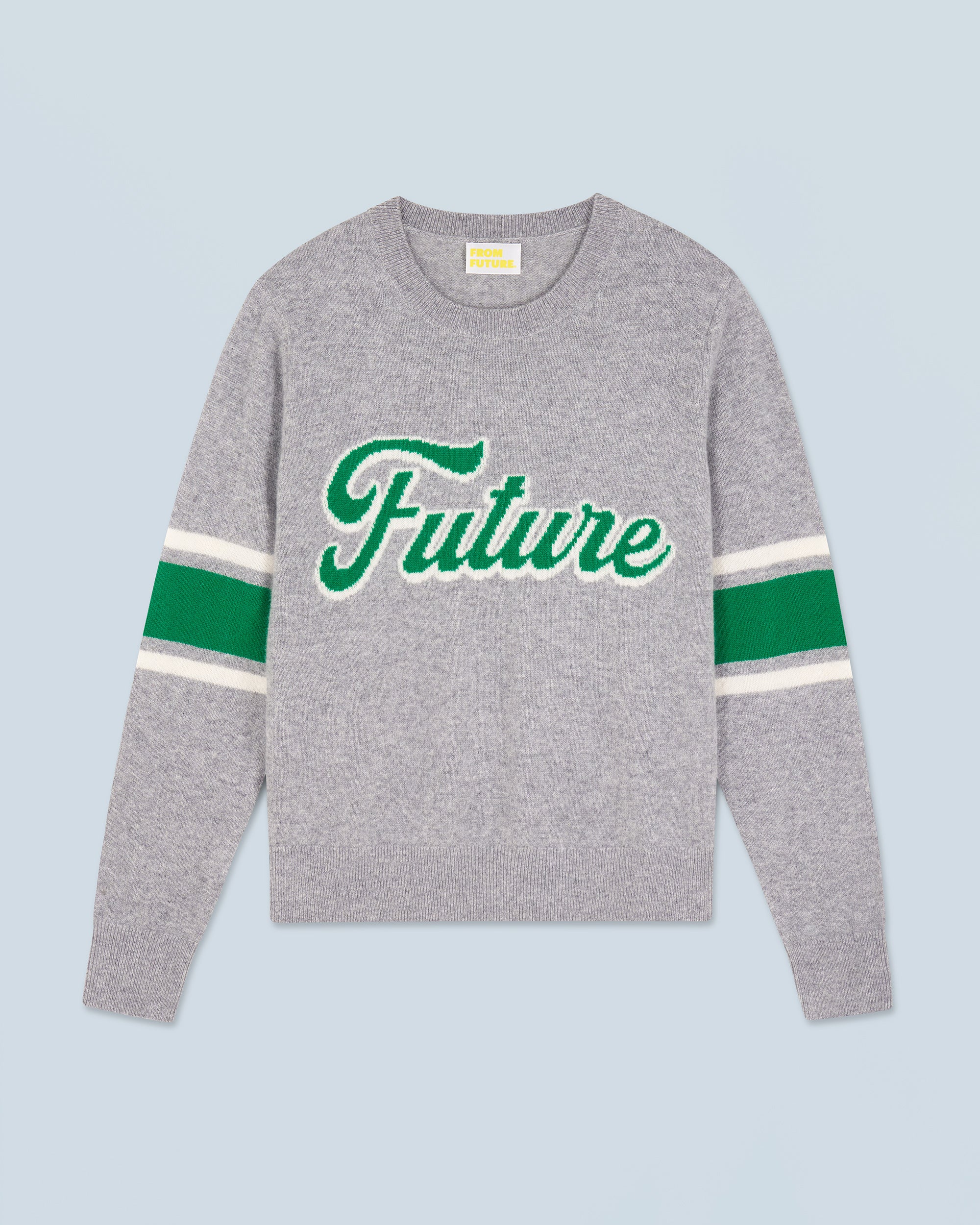 GRIS CHINE FONCE / NEW / QTY : 3 / Pull Col Rond - Gris Chine Fonce