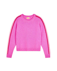 Pull à col rond en cachemire - Pink