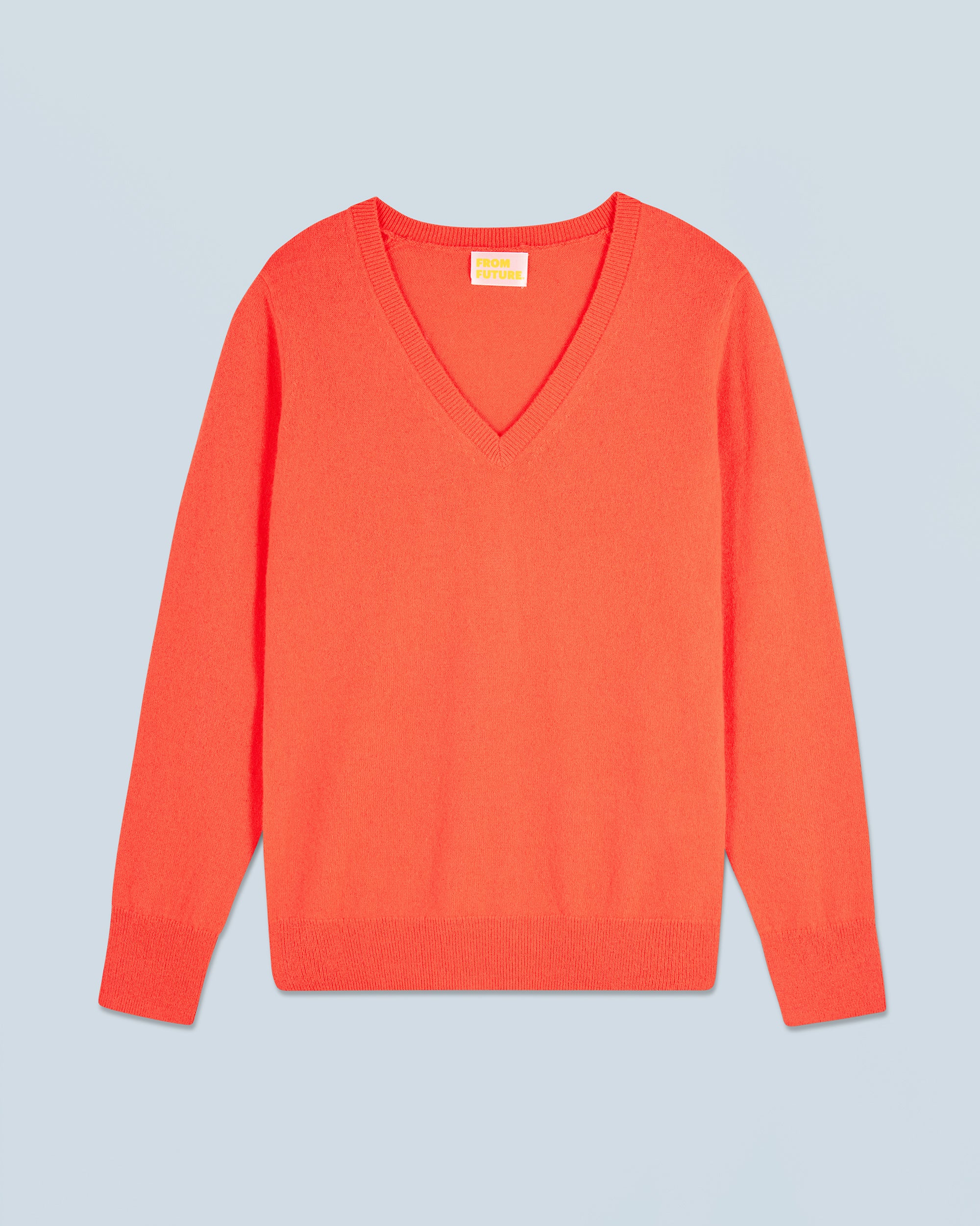 UTOPIC CORAIL / NEW / QTY : 19 / Pull Col V Basique - Utopic Corail
