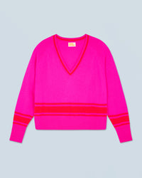 UTOPIC PINK / NEW / QTY : 4 / Pull Col V - Utopic Pink