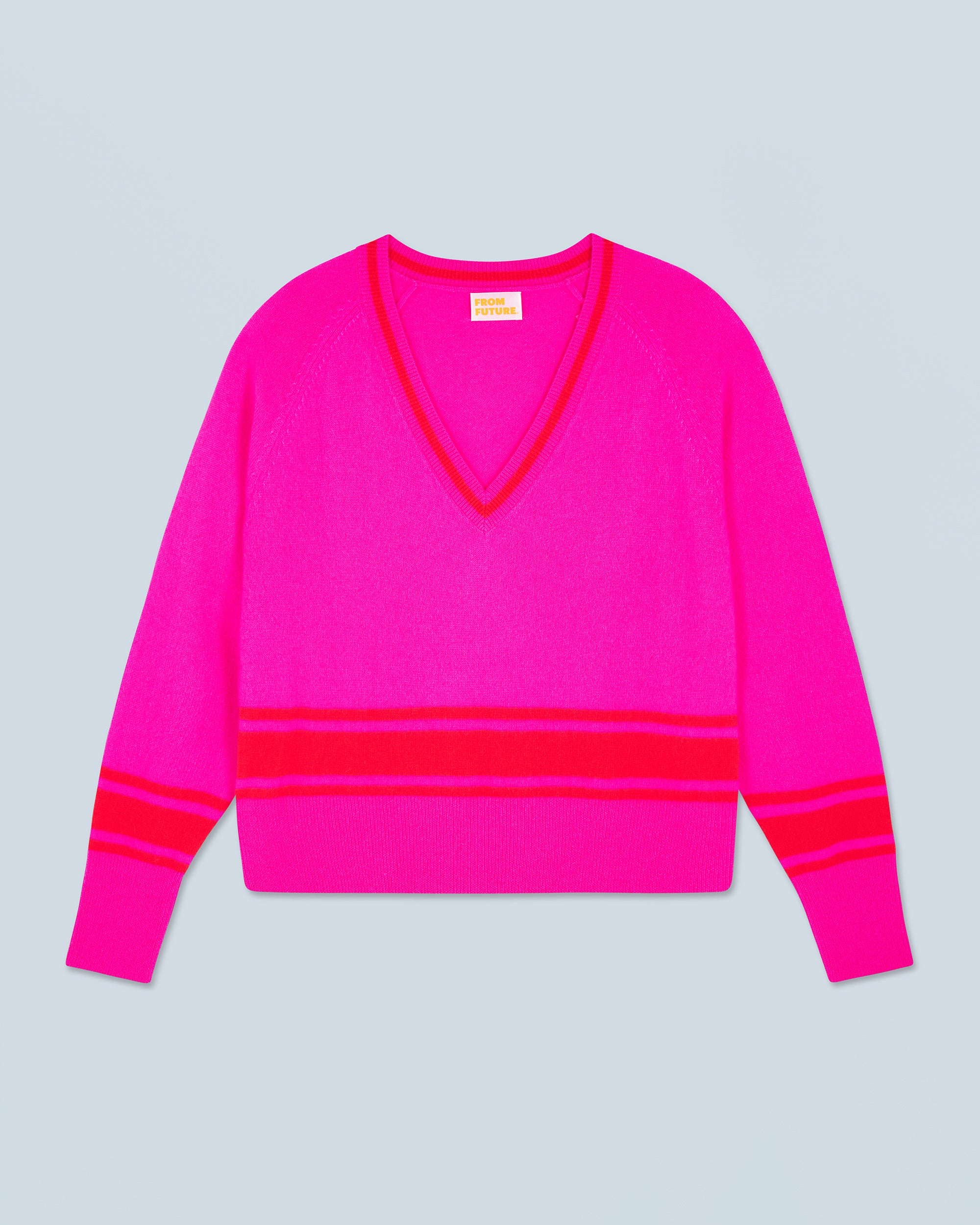 UTOPIC PINK / NEW / QTY : 4 / Pull Col V - Utopic Pink