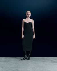 NOIR / NEW / QTY : 85 / Robe Longue Bretelle - Noir