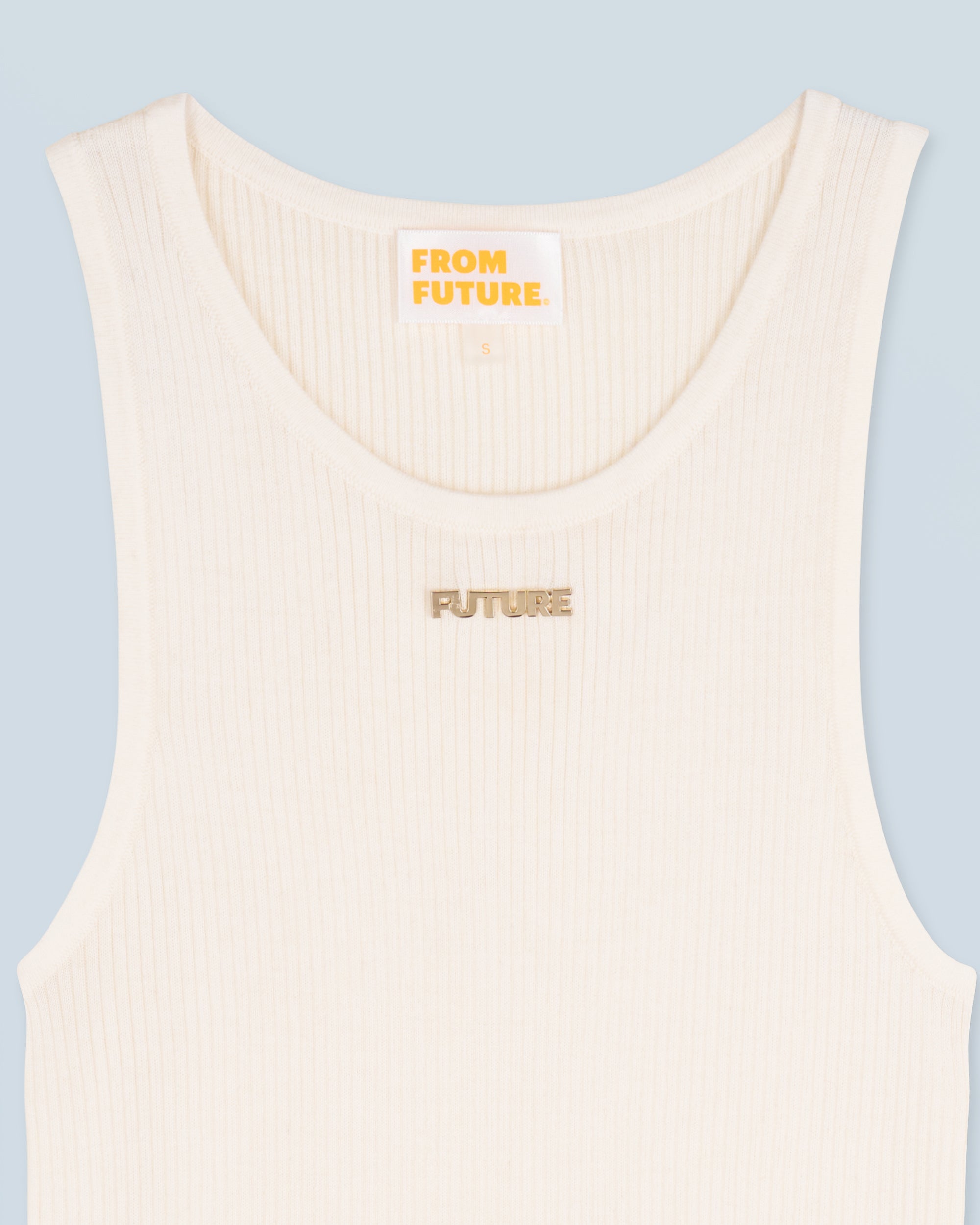 Débardeur en laine - Ecru