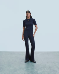 NAVY / NEW / QTY : 3 / Top Manches Courtes - Navy