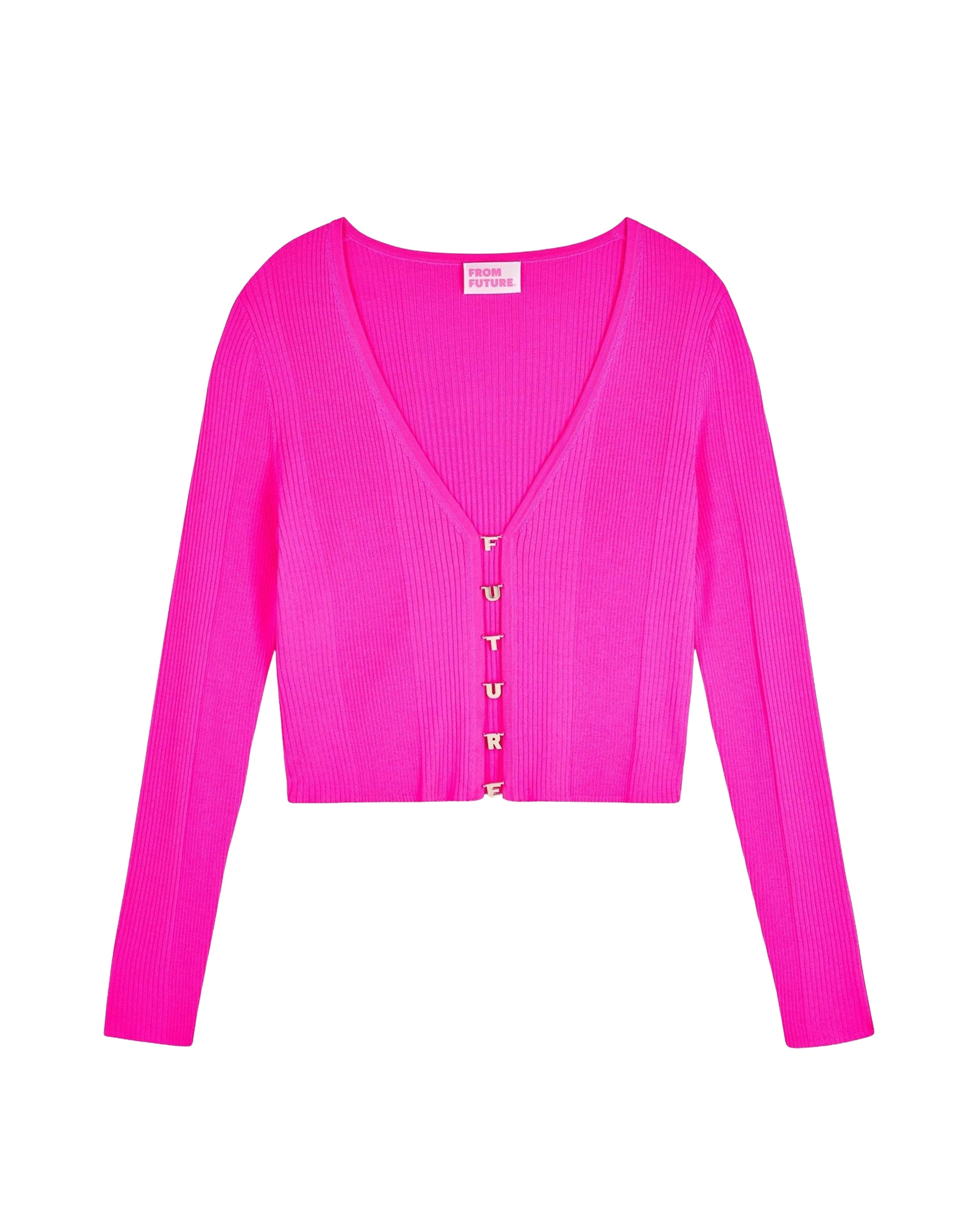 Top à manches longues en laine - Utopic Pink