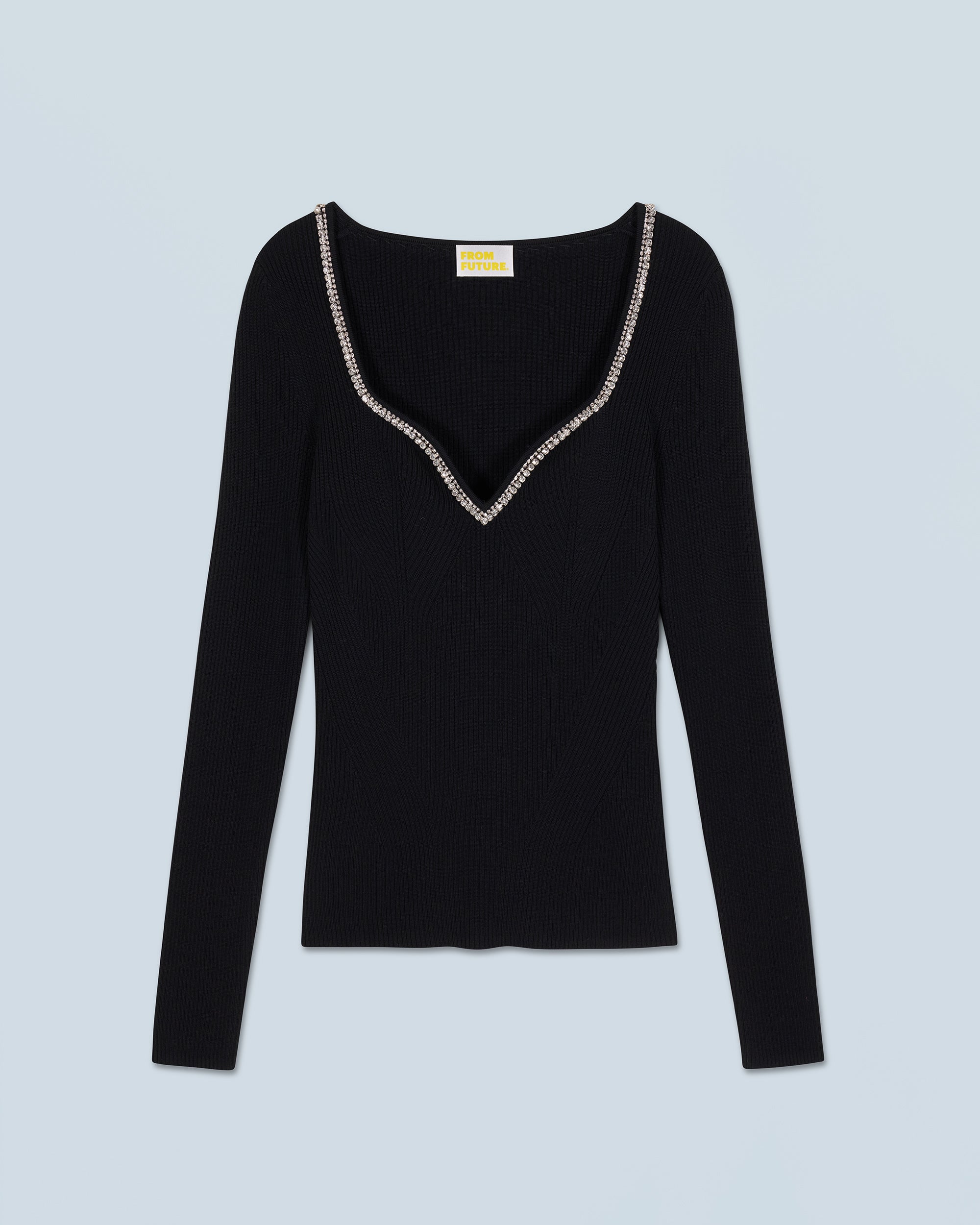 NOIR / NEW / QTY : 28 / Top Manches Longues - Noir