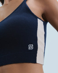 NAVY / DJV / QTY : 12 / Top Bretelle - Navy