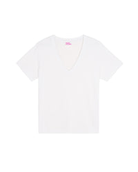 V-neck T-shirt - White