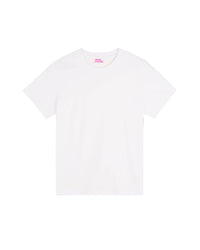 T-shirt à col rond - Blanc