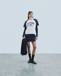 SABLE / NEW / QTY : 50 / T-shirt Col Rond Manches Courtes Future - Sable