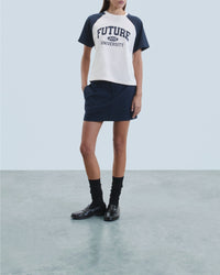 T-shirt à col rond Future - Sable