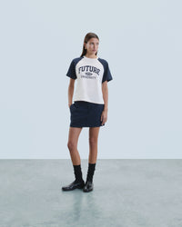SABLE / NEW / QTY : 50 / T-shirt Col Rond Manches Courtes Future - Sable