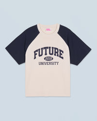 SABLE / NEW / QTY : 50 / T-shirt Col Rond Manches Courtes Future - Sable