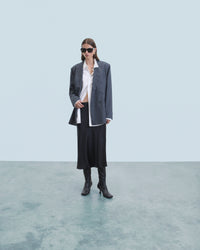 Y. ONLY PORTE / RAYURES GRIS / NEW / QTY : 34 / Veste Blazer Tailoring - Rayures Gris