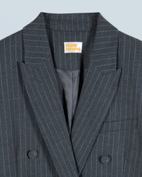 Veste blazer tailoring en laine - Gris