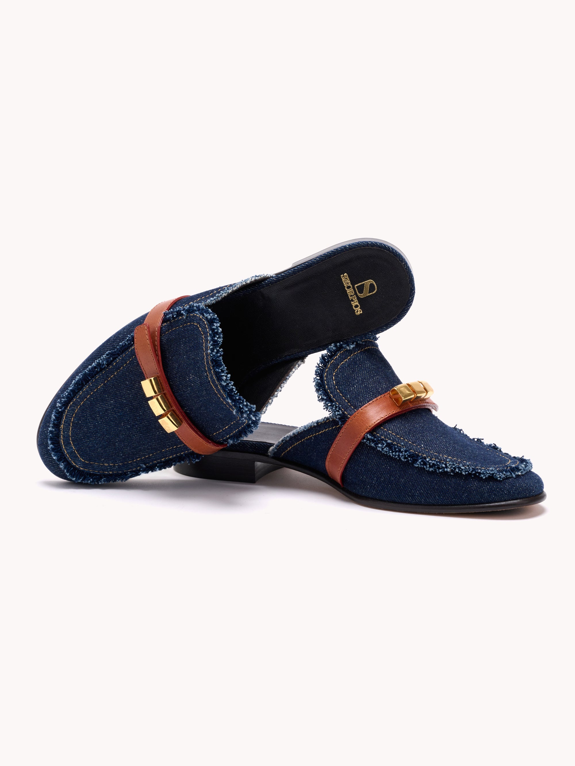 13qty NEW / Mules Amalfi en denim - Denim