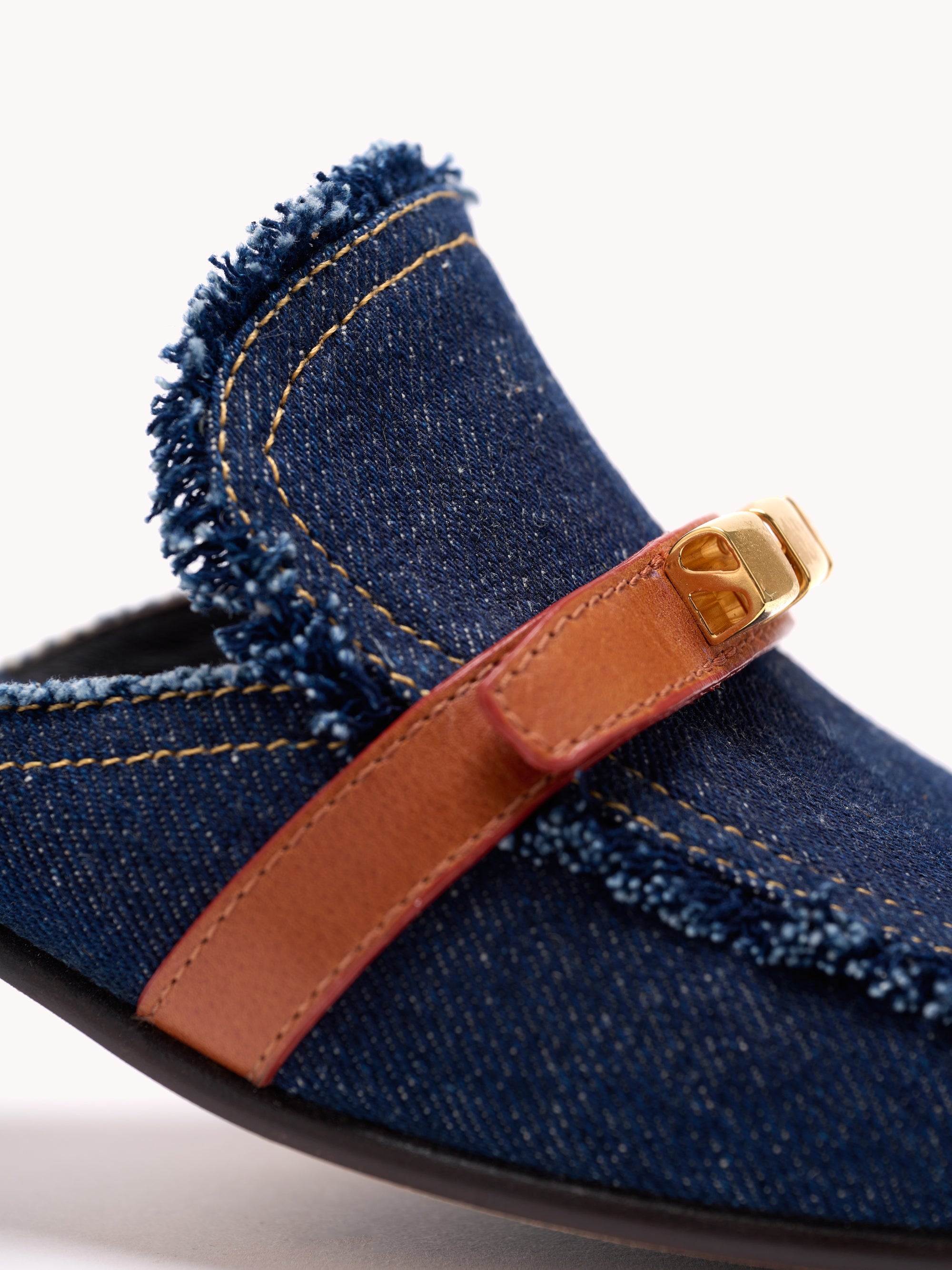 13qty NEW / Mules Amalfi en denim - Denim