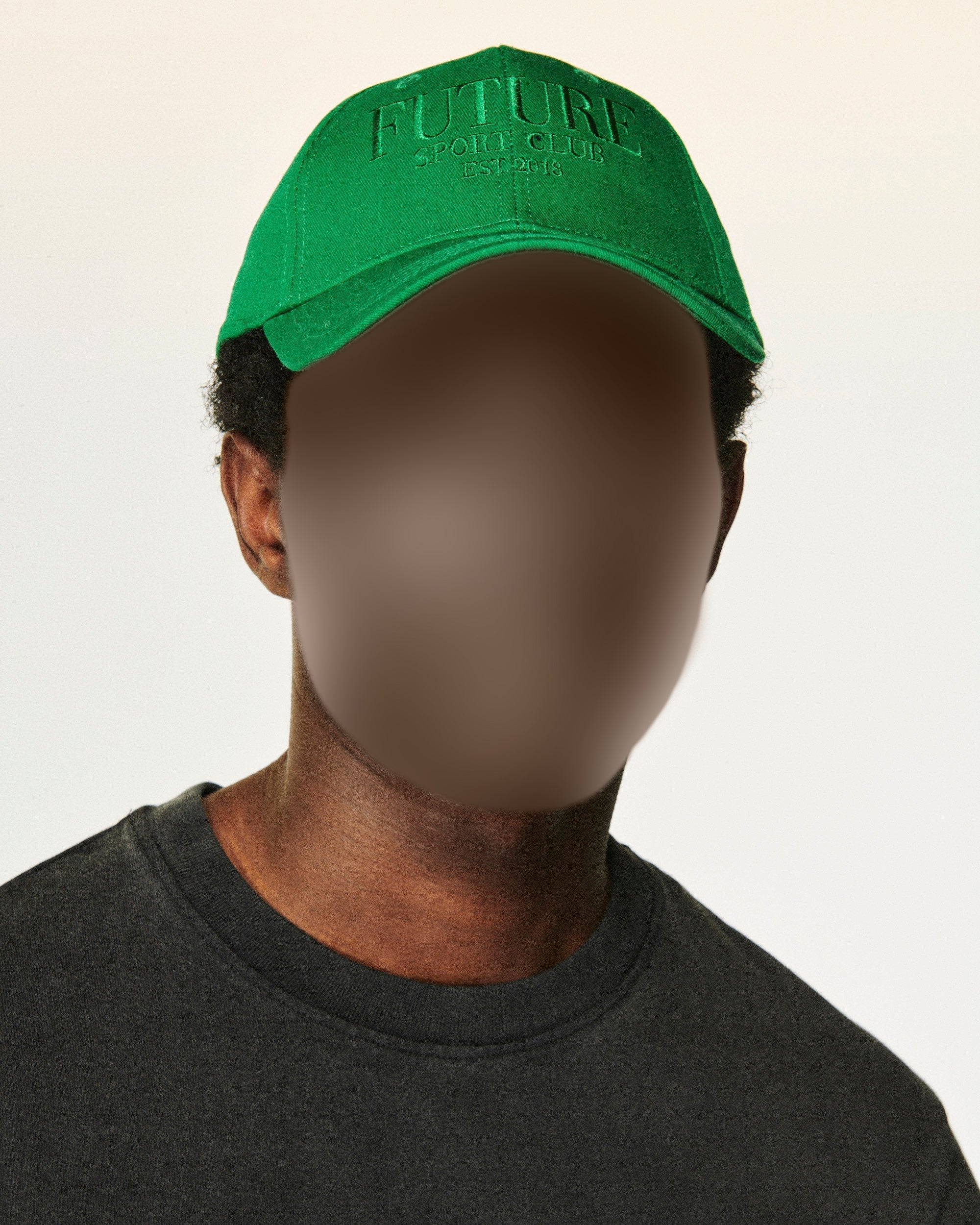 Casquette à visière courbée Future ton sur ton - College Green